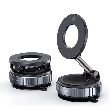 MagnoMount™ 360 — Vacuum-Lock Magnetic Car Phone Holder