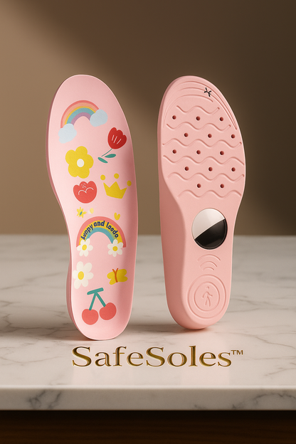 SafeSole™ – Hidden Airtag Insoles For Kids Shoes
