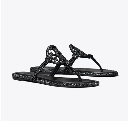 TB Miller Pavé Knotted Sandal